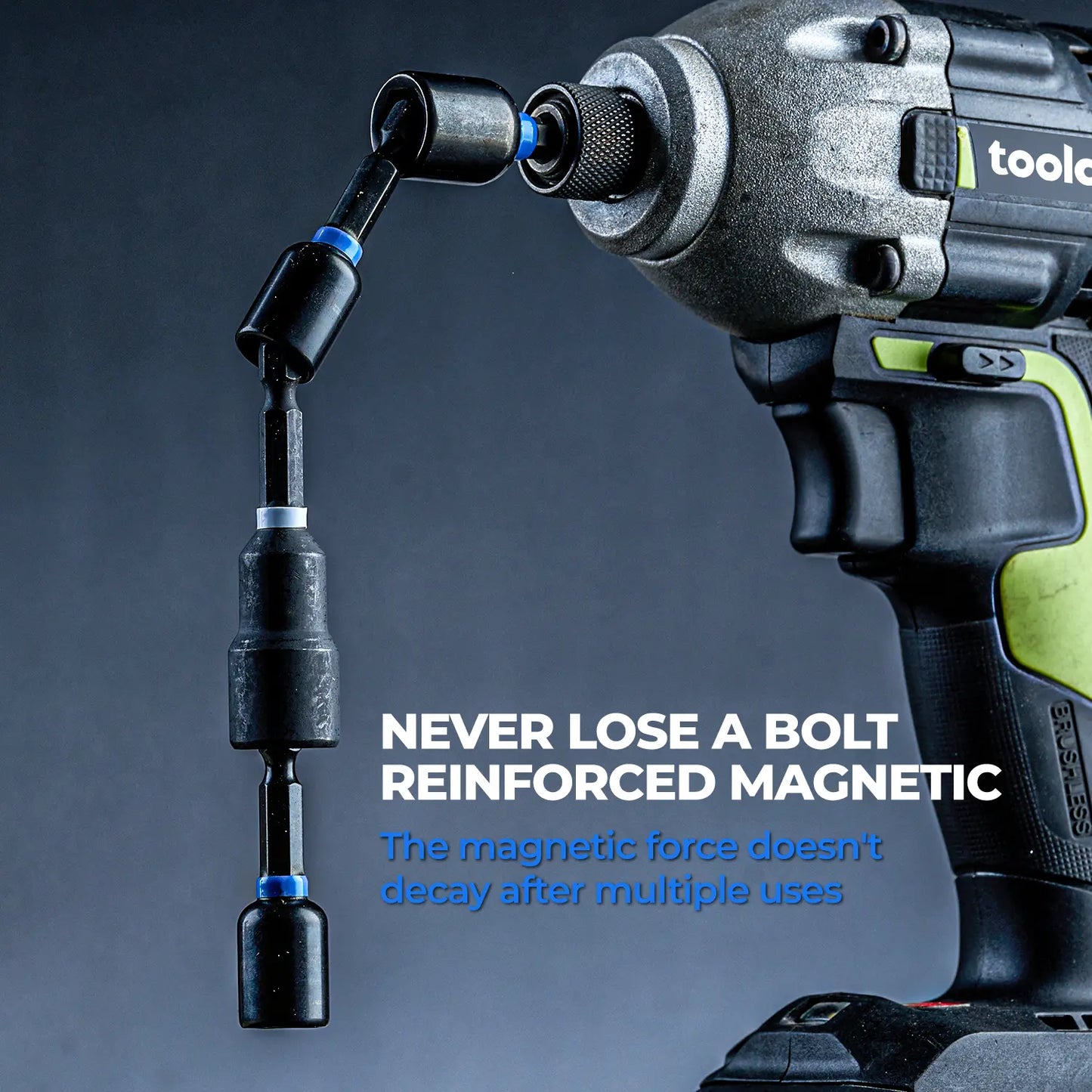 🔧TOOLANT Industrial Heavy‑Duty Magnetic Nut Driver Set