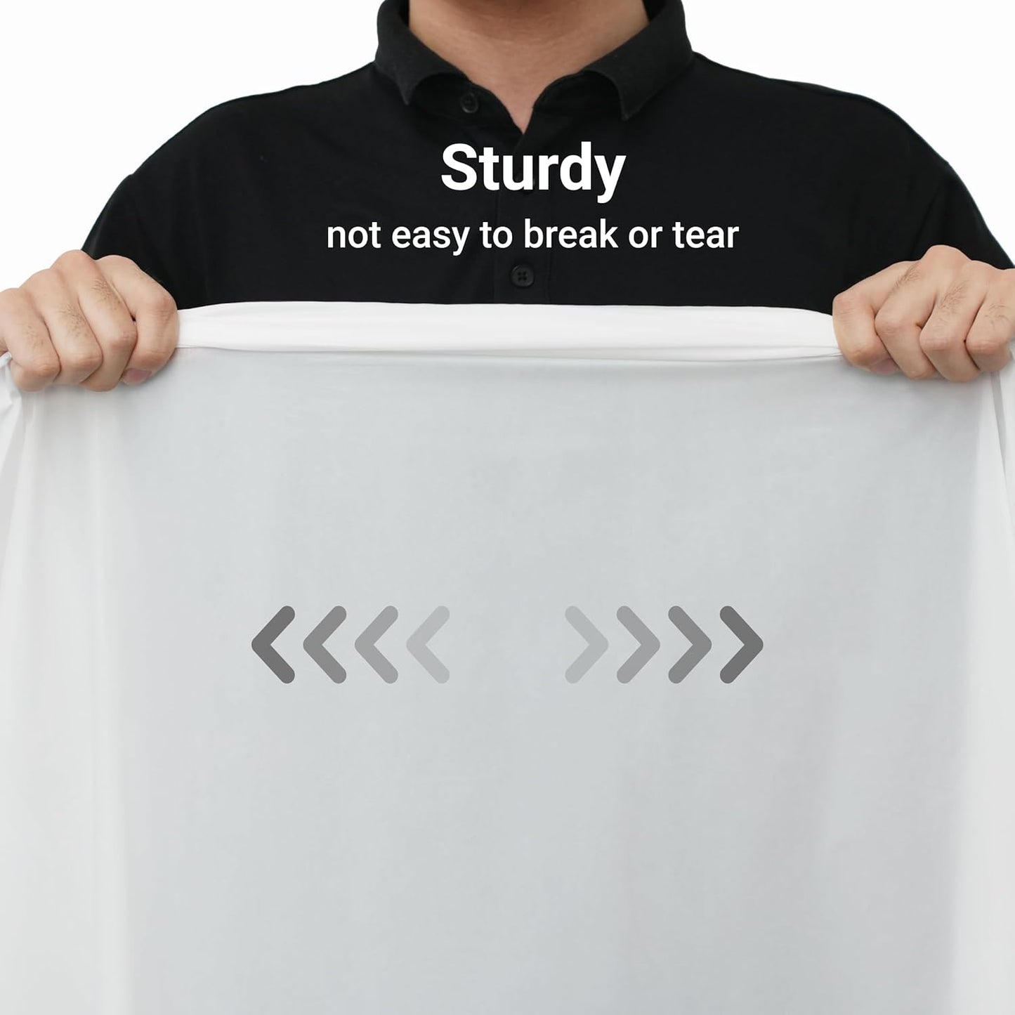 Premium White Disposable Plastic Tablecloth